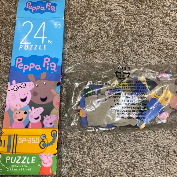 Peppa pig cards/puzzle lot - Picture 3 of 4
